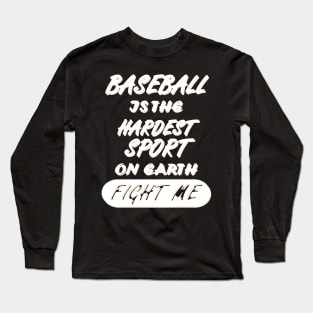 Baseball Passion Pitcher Catcher Baseman Long Sleeve T-Shirt